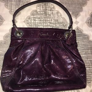 Coach bag (purple)